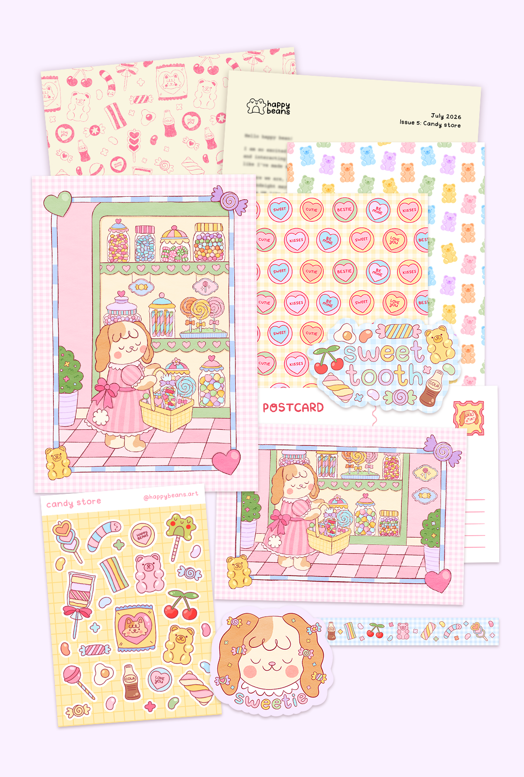 happy beans mail club 💌
