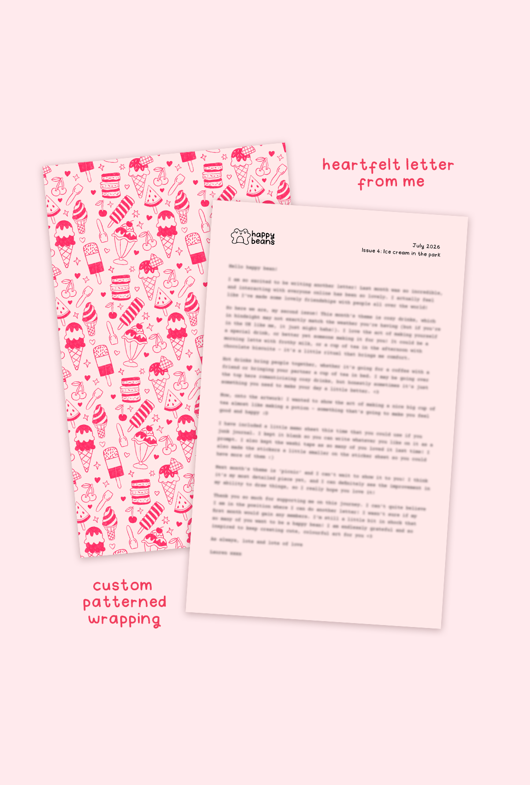happy beans mail club 💌