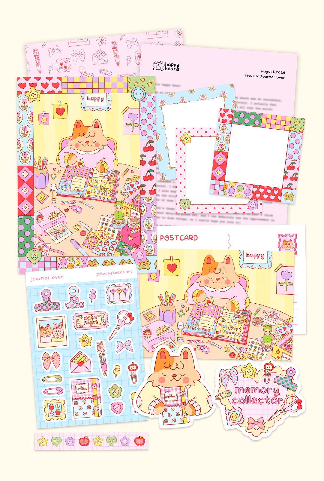 happy beans mail club 💌