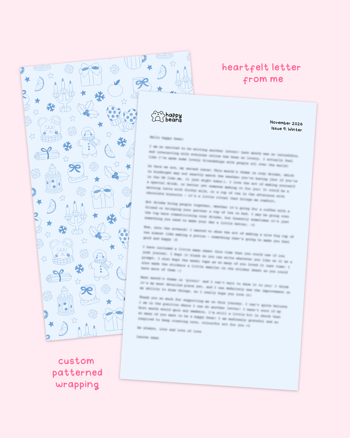 happy beans mail club 💌