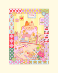 journal lover print