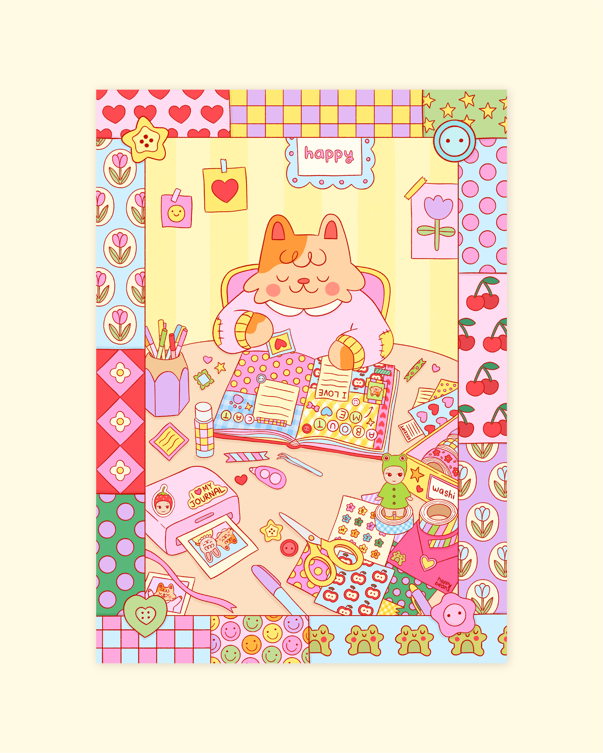 journal lover print